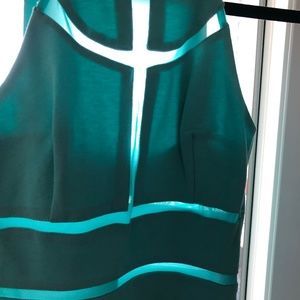 ❣️ FINAL SALE 🤍 EUC XXS Guess Turquoise Slim-fit Bodycon Dress